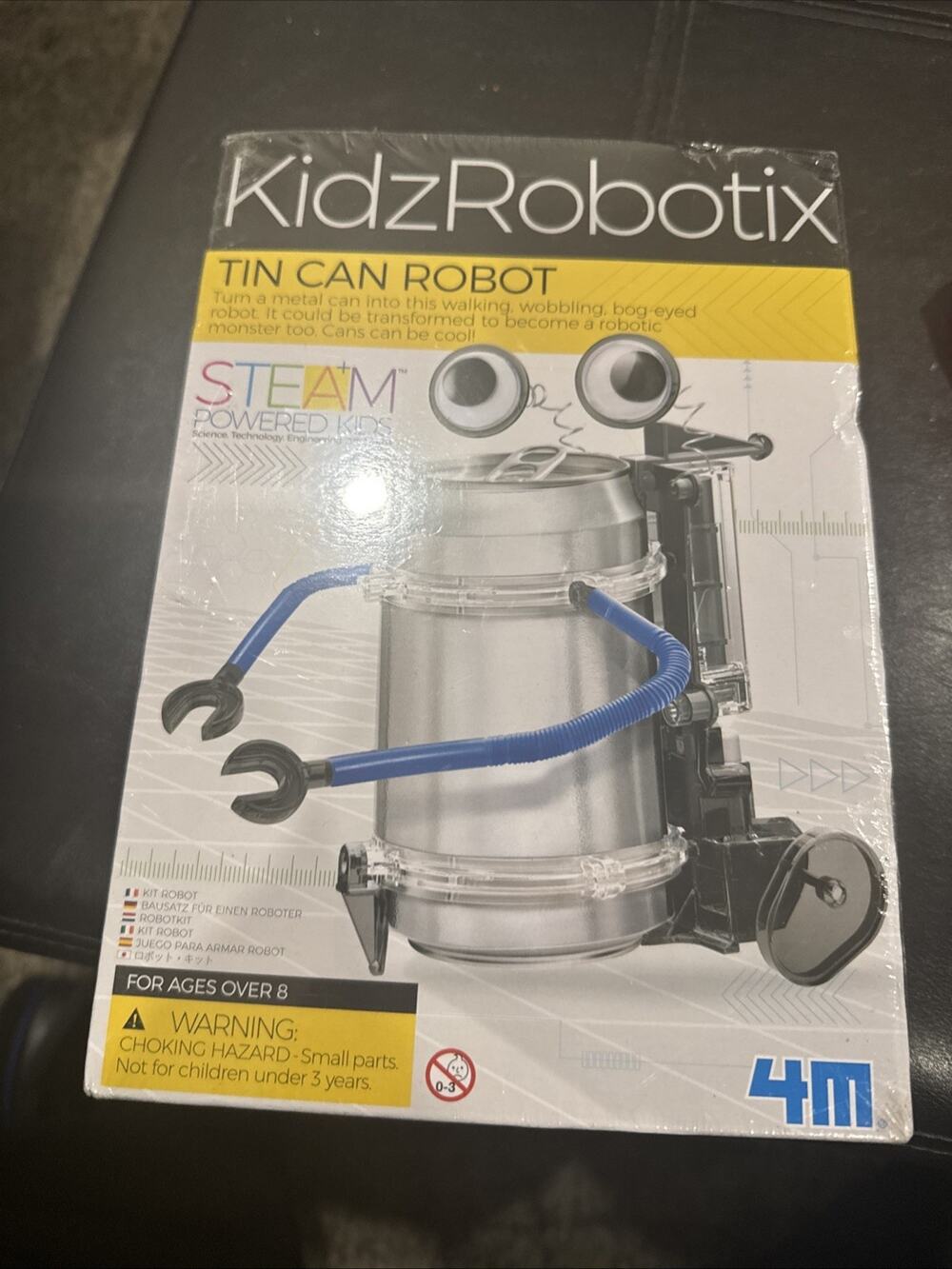 4M Kidz Robotix Table Top Robot Toys New Sealed Box STEAM Powered Kids Education